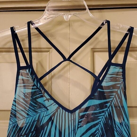 Ya Los Angeles tropical sheer tank top - Picture 6 of 8